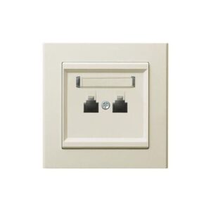 SONATA RJ11x2 telefon komplett elefántcsont