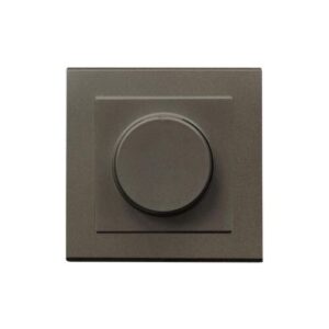 SONATA nyomó-dimmer1 kapcsoló komplett csokoládé