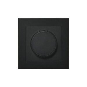 SONATA nyomó-dimmer1 kapcsoló komplett fekete