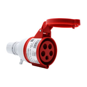 DAFH-324 32A 5P hordozható ipari aljzat 415V IP44