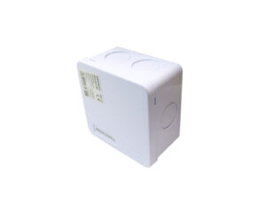 Kötődoboz 85x85x50mm falon kívüli, sima oldalú, IP65, pattintós fedél