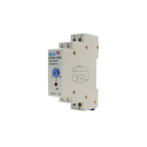 Időrelé 10s-120s AC 230V 5A nte8-120a