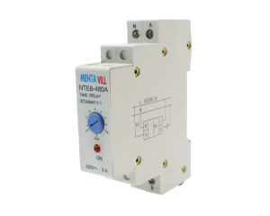Időrelé 30s-480s AC 230V 5A nte8-480a