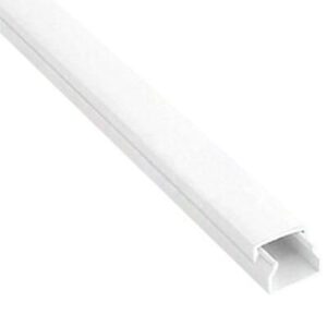 Kábelcsatorna MCE öntapadós 15x10mm 2m 115db/doboz
