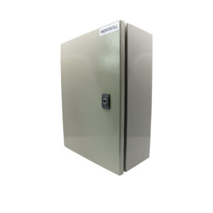 Lemezszekrény 400x300x150 IP55* + szerelőlap