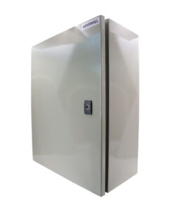 Lemezszekrény 500x400x250 IP55* + szerelőlap