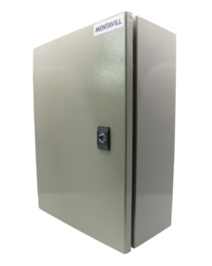 Lemezszekrény maszkos 500x400x200* 3x16 modul