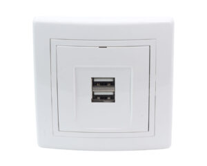 MV5 USB töltő aljzat dupla 2.1A fh