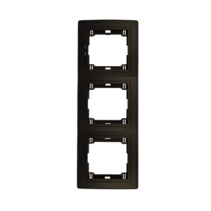 MV5 hármas keret függőleges fekete