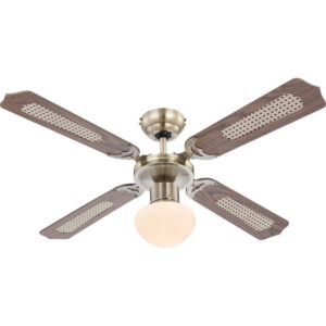 Globo csillár ventilátor 1×60W E27@ b:0307g champion 4 lapátos
