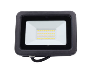 LED fényvető/reflektor 30W 4000K 2200lm fekete, lapos kivitel