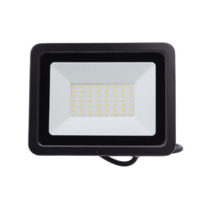 LED fényvető/reflektor 50W 4000K 3700lm fekete, lapos kivitel