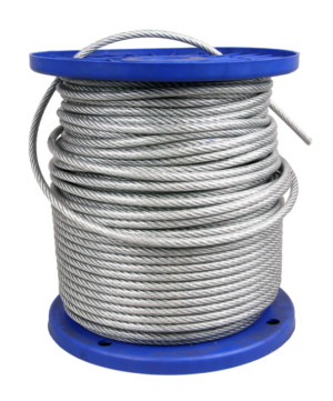 Drótkötél PVC bevonattal, 4-es