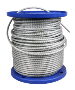 Drótkötél PVC bevonattal, 5-ös