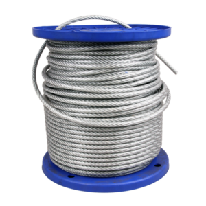 Drótkötél PVC bevonattal, 5-ös