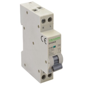 Kombinált védőkapcsoló, elektronikus, 2P, 1 modul, B kar.