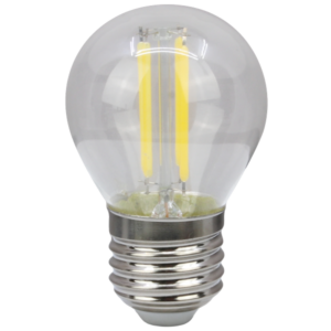 COG LED gömb fényforrás, átlátszó