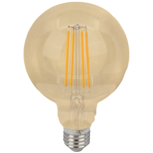 COG LED gömb fényforrás, arany