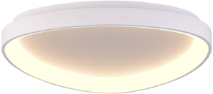 LED mennyezeti lámpa, háromszög forma, fehér, távirányítós