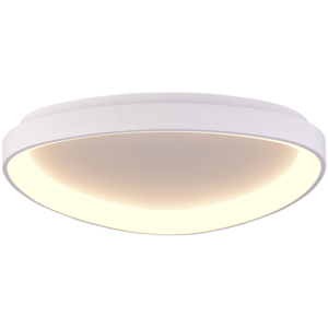 LED mennyezeti lámpa, háromszög forma, fehér, távirányítós