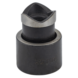 Kivágó szerszámfej, kör alak, D=22mm-es nyomógombokhoz