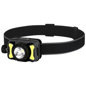 LED fejlámpa, hibrid akkumulátorral