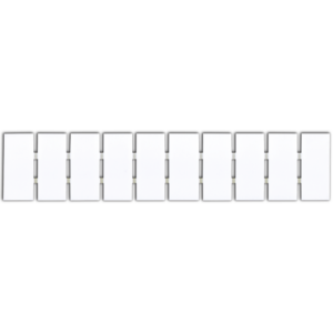 Jelölőlapka TSKA, TSKB sorozatkapocshoz, (10 modul), W=5mm