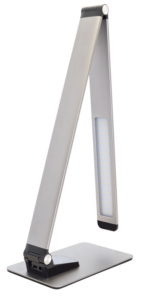 Fém asztali LED lámpa USB porttal
