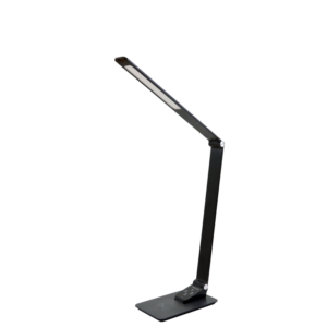 LED asztali lámpa,szab.fényerő,színhőm,vezetéknélk.töltő