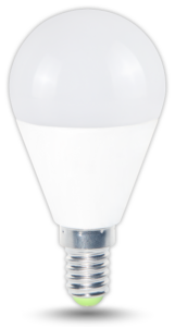 Gömb burájú LED fényforrás