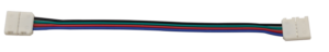 Forrasztás nélk. gyorscsatl. RGB LED szalagokhoz 15 cm vez.
