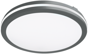 LED mennyezeti lámpa színhőállító kapcsolóval,antracit