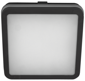 LED mennyezeti lámpa színhőállító kapcsolóval,fekete