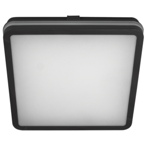 LED mennyezeti lámpa színhőállító kapcsolóval,fekete