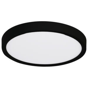 LED mennyezeti lámpa színhőállító kapcsolóval,fekete