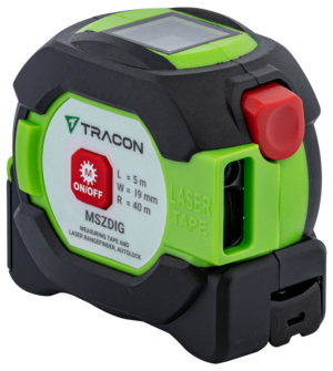 Mérőszalag és lézeres távolságmérő, autolock