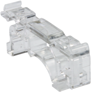 Adapter nyitható vezetékösszekötőhöz, sínre szerelhető