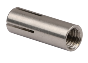Rozsdamentes fémdübel, M10, 40x12mm
