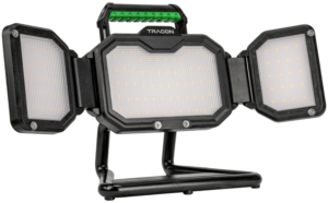 Hordozható akkumulátoros LED fényvető+USB töltő