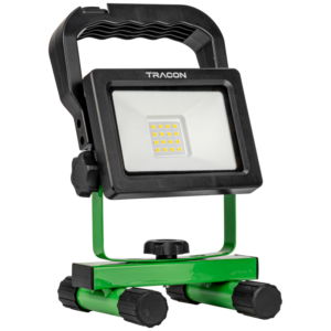 Hordozható akkumulátoros LED fényvető +USB töltő