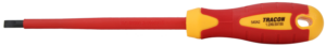 Csavarhúzó, egyenes, 1000V-raszigetelt, CrV