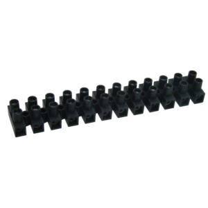 Flexibilis sorozatkapocs, H profil, 12 tag, fekete