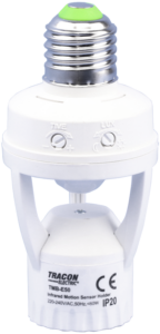 Mozgásérzékelő adapter, infra, E27 foglalatba
