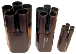 Végelzáró, 5-erű kábelhez, gyantás