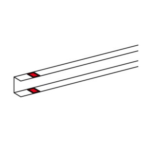 Legrand 011166 DLP alumínium takaróelem csatornához