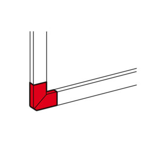 Legrand 011242 DLP alumínium kanyarelem 60x105mm