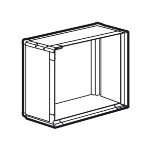 Legrand 020103 XL3 400 600x575x175mm üres fém fali elosztószekrény