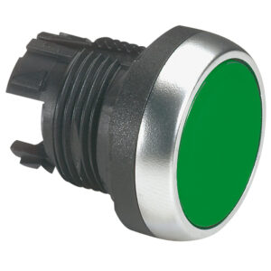 Legrand 023802 Osmoz süllyesztett nyomógomb, zöld