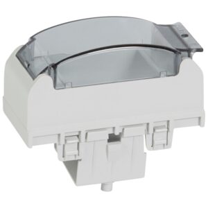 Legrand 030787 DLP bepattintható csatornához vagy energiaoszlophoz adapter, moduláris készülékekhez, alumínium