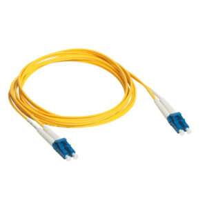 Legrand 032607 Patch kábel optika OS1/OS2 (UPC) monomódusú LC/LC duplex 9/125um LSZH (LSOH) sárga 2 méter LCS3